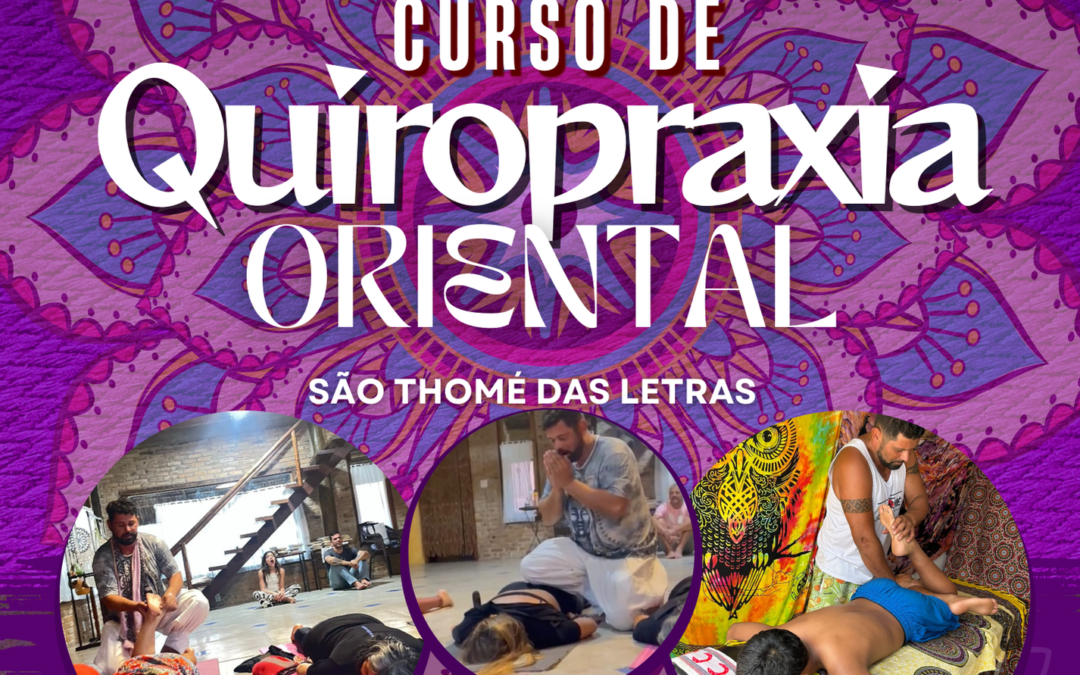 Curso de Quiropraxia Oriental em São Thomé